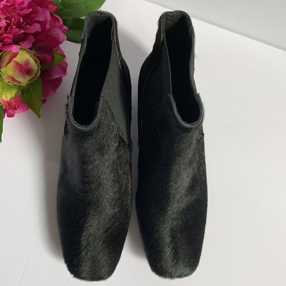 ♥️♥️♥️MIISTA Shailene genuine pony hair ankle boot Size7 - Picture 2 of 6
